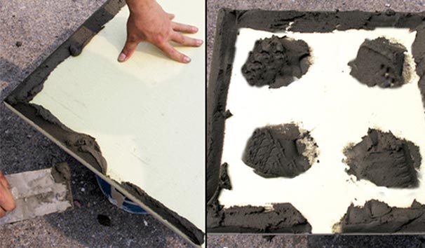 切割開(kāi)槽，粘貼上墻